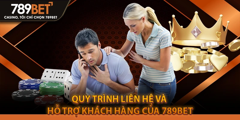 Quy trình liên hệ và hỗ trợ khách hàng của 789bet